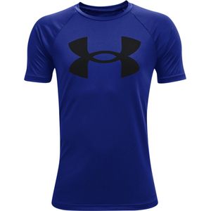 Short Sleeve T-Shirt Under Armour Tech Big Logo Blue
