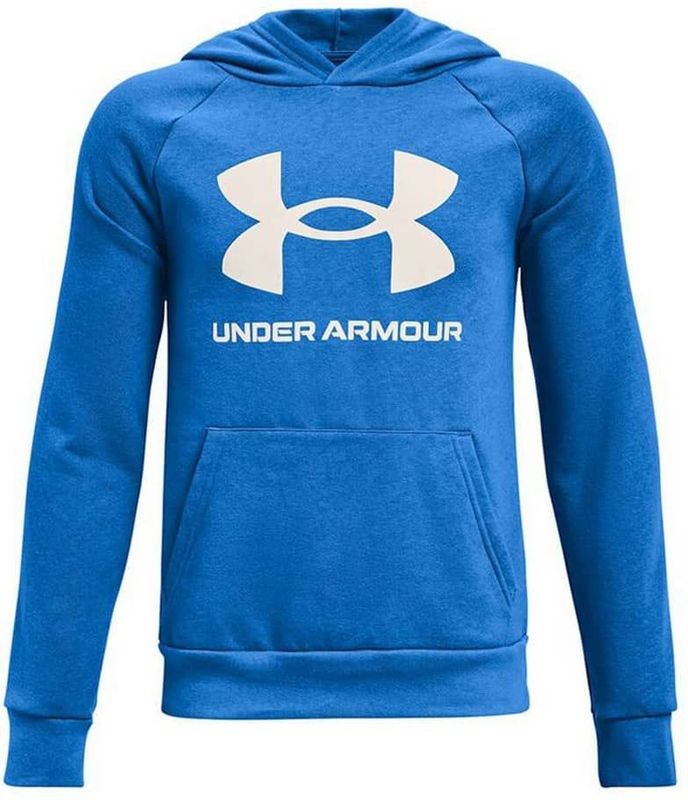 Men’s Hoodie Under Armour Rival Big Logo Blue