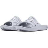 Under Armour - UA M Locker IV SL - Badslippers - Mod Grijs Wit