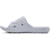 Under Armour - UA M Locker IV SL - Badslippers - Mod Grijs Wit