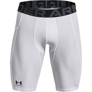 Under Armour HeatGear Armour Long Shorts mit Tasche White