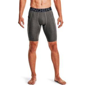 Under Armour - Heatgear Armour - Lange Shorts - Carbon Heather