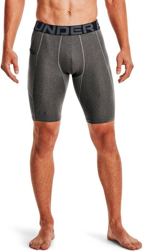 Under Armour - Heatgear Armour - Lange Shorts - Carbon Heather