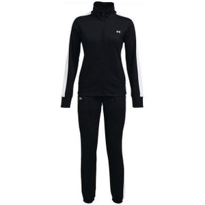 Under Armour Tricot Trainingsanzug Damen in schwarz, Größe: M