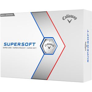 Callaway SuperSoft 2023 Golfballen - Wit - 12 Stuks