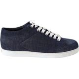 Jimmy Choo - Miami odps - Sneakers - Blauw - Denim Printed Suede
