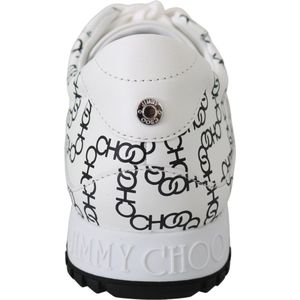 Jimmy Choo - Monochrome - Sneakers - Zwart/Wit - Leer