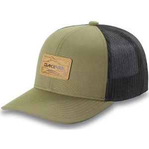 dakine peak to peak trucker cap groen zwart