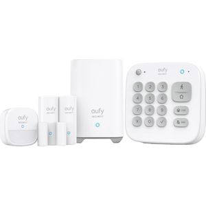 Eufy 5-Piece Alarm Kit - Compleet Beveiligingssysteem - Keypad - Bewegingssensor - 2 Raam-/deursensoren