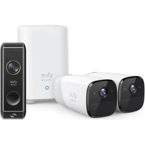 eufy Cam 2 Pro Kamera-Set 2x1 IP-Überwachungskamera weiß