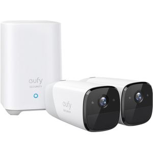 eufy EufyCam 2 Pro 2+1kit T88513D1 IP-Draadloze bewakingsset Met 2 cameras
