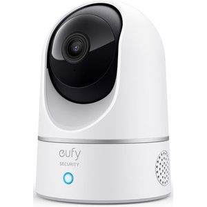 Eufy Pan & Tilt 2K Indoor Beveiligingscamera voor binnen - Bedraad - Wit