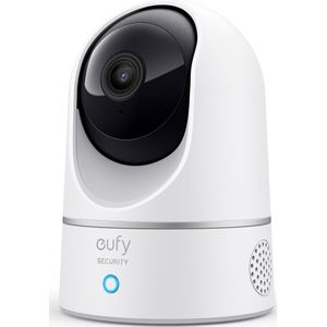 Eufy Pan & Tilt 2K Indoor Beveiligingscamera voor binnen - Bedraad - Wit