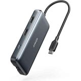 Anker 553 PowerExpand 8-in-1 USB-C Adapter / Hub Zwart