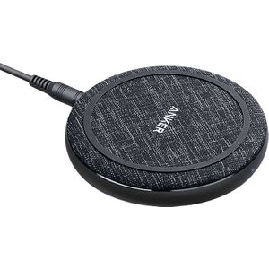 Anker PowerWave II Sense Pad - Draadloze oplader met adapter - 15 Watt - Fabric Black