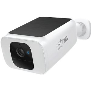 eufy Security SoloCam S40 Draadloze outdoor bewakingscamera met wifi, koplamp, zonnepaneel, 2K resolutie, IP67-bescherming, gratis gebruik