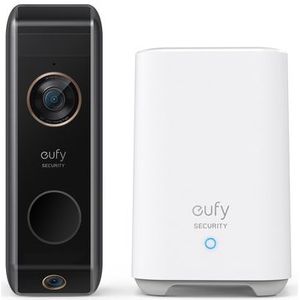 Eufy Deurbel 2 Pro + Homebase Wit/Zwart