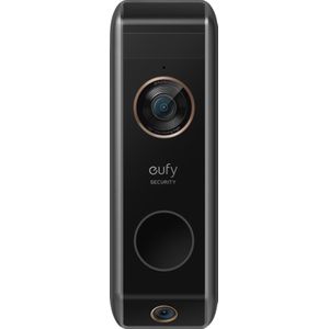 Eufy Dual 2 Pro 2K Draadloze Video Deurbel Uitbreiding - Accu - Zwart