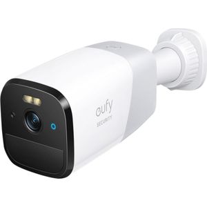 Eufy 4G Starlight 2K Draadloze beveiligingscamera - 8GB Opslag - Accu -Wit