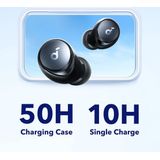 Soundcore - Space A40 - Draadloze Oordopjes - Actieve Ruisonderdrukking - 50 uur Speeltijd - 6 Microfoons