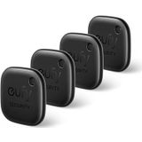 Eufy - Smart Tracker Link - Bluetooth Tracker - 4 Pack - Zwart