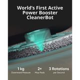 Eufy Clean X9 Pro ACS - Robotstofzuiger en dweilcombi met Auto Clean Station - 2 roterende dweilen