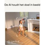 Eufy S350 4K Indoor Beveiligingscamera voor binnen - Bedraad - Wit