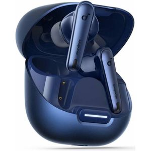 soundcore van Anker Liberty 4 NC draadloze oordopjes bluetooth met 98,5% ruisonderdrukking, adaptieve ruisonderdrukking voor oren en omgeving, Hi-Res-geluid, 50u-accu, draadloos opladen, Bluetooth 5.3