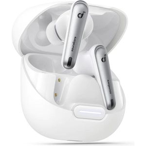 Soundcore Liberty 4 NC - True Wireless-Kopfhörer mit Mikrofon - im Ohr - Bluetooth - aktive Rauschunterdrückung - Klar Weiß