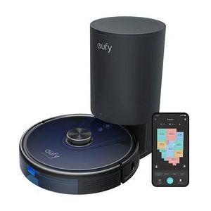 Eufy Clean RoboVac L35 Hybrid+ - Robotstofzuiger en dweil - Zelfledigend - Lasernavigatie - 3.200 Pa zuigkracht