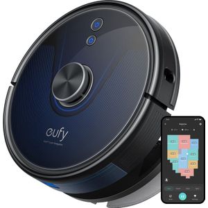 Eufy Clean RoboVac L35 Hybrid - Robotstofzuiger en dweil - 3.200 Pa - lasernavigatie - Multi Floor Mapping
