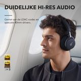 Soundcore - Space One - Draadloze Over-ear Koptelefoon - Zwart - Bluetooth 5.3 - Active Noise Cancelling