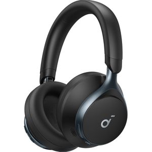 Soundcore Space One - Kopfhörer mit Mikrofon - ohrumschließend - Bluetooth - kabellos, kabelgebunden - aktive Rauschunterdrückung