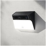 eufy Security Solar Wall Light Cam S120, draadloze beveiligingscamera op zonne-energie, 2K-camera, Altijd stroom, beweging-geactiveerde lamp, AI-detectie, IP65, schijnwerper, geen lopende kosten