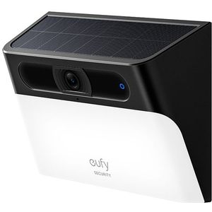 Eufy Solar Wall Light Cam S120 2K Draadloze Beveiligingscamera - Accu - Wit/Zwart