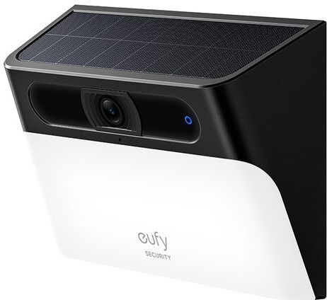 Eufy Solar Wall Light Cam S120 2K Draadloze Beveiligingscamera - Accu - Wit/Zwart