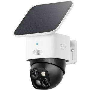 Eufy S340 WiFi Camera - Zwart - Met PTZ en Dual Lens - Op Zonne-energie