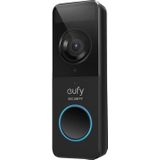 Eufy by Anker Videodeurbel + 2K Beveiligingscamera bundel - Zwart en wit-Pan & tilt - Voor binnen en buiten