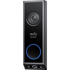 eufy Security Video Doorbell E340, dubbele camera met Delivery Guard, 2K-nachtzicht in kleur, bedraad of met accu, draadloze bel, uitbreidbare lokale opslag tot 128 GB, geen maandelijkse kosten