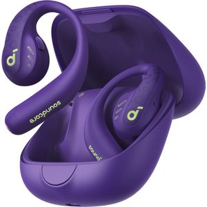 Anker SoundCore AeroFit Pro Open-Ear Oordopjes met Nekband Paars