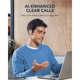 Anker SoundCore AeroFit Open Ear Draadloze Bluetooth Oordopjes Wit