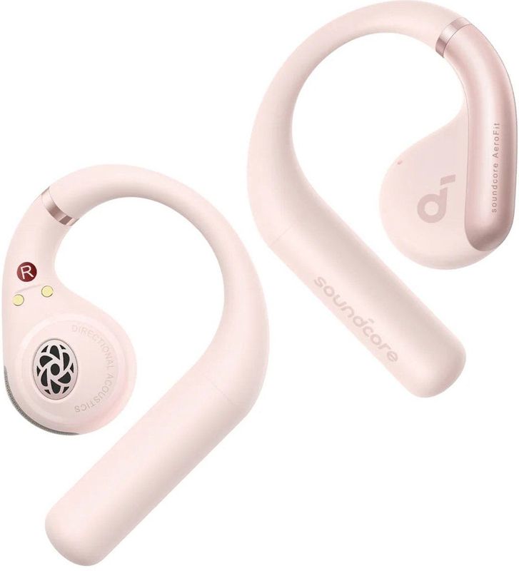 Soundcore - AeroFit - Draadloze Oordopjes - Zwart - Bluetooth 5.3 - 42 Uur Afspeeltijd