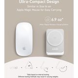 Anker MagGo 3-in-1 Ladestation, Qi2 zertifizierter 15W kabelloser Ladeständer, MagSafe kompatibel, Apple Watch Ladegerät, Für iPhone 16/15/14, AirPods, Apple Watch 9 (Mit 40W USB-C Netzteil)