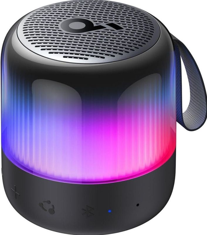 Soundcore - Glow Mini Mono - Draadloze Luidspreker - Zwart - 8 W