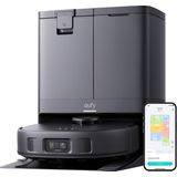 Eufy Robotstofzuiger X10 Pro Omni Zwart - Zelfreinigend met Dweilfunctie