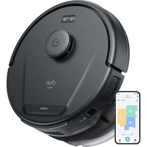 eufy Clean L60 Hybrid Robotstofzuiger met dweilfunctie - Robot Vacuum - 5.000 Pa Zuigkracht, Bestuurbaar via smartphone