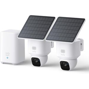 Eufy SoloCam E30 2-Cam Kit - Draadloze Beveiligingscamera - Zwart