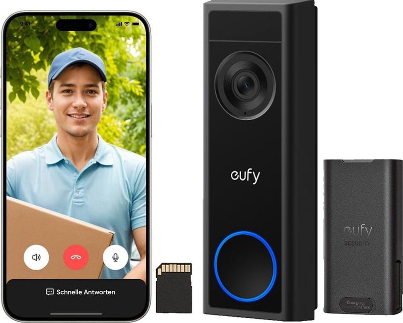 eufy Video Doorbell C31 + SD-Karte