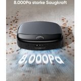 eufy Clean S1 HydroJet Robot Stofzuiger met Moppfunctie, All-in-One Station, Revolutionair Reinigingssysteem, Altijd Schone Mop, Auto Lift Mop, Slimme Obstakeldetectie, voor Huisdierharen.