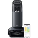 eufy Clean S1 HydroJet Robot Stofzuiger met Moppfunctie, All-in-One Station, Revolutionair Reinigingssysteem, Altijd Schone Mop, Auto Lift Mop, Slimme Obstakeldetectie, voor Huisdierharen.